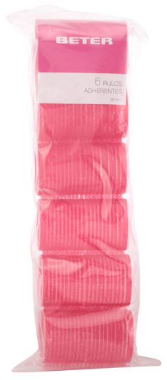 Beter 6 velcro rollers, 44 mm