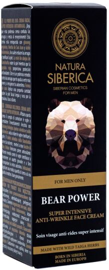 Natura Siberica El Poder Del Oso Crema Facial Antiarrugas S&uacute;per Intensiva 50 ml