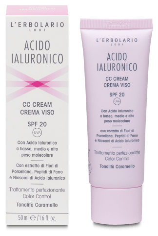 L'Erbolario Cc Cream Hyaluronic Acid Candy Tone
