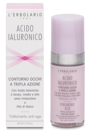 L'Erbolario Hyaluronic Acid Eye Contour Triple A