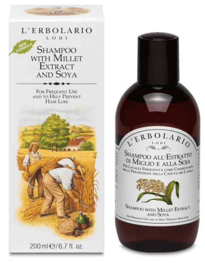L'Erbolario Mijo And Soy Shampoo 200 ml