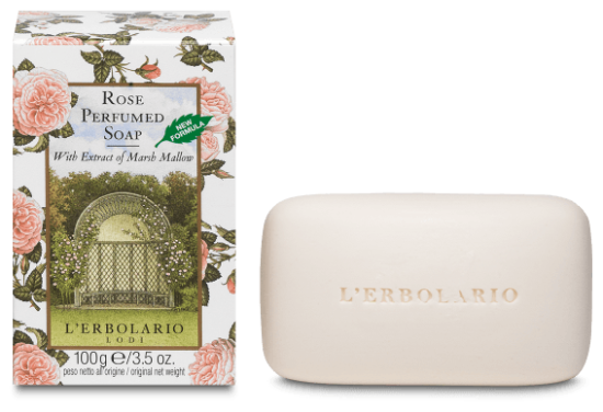 L'Erbolario Scented Soap Rose 100 gr