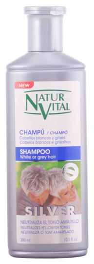 Naturaleza y Vida Coloursafe Silver Shampoo White and Grey Hair 300 ml