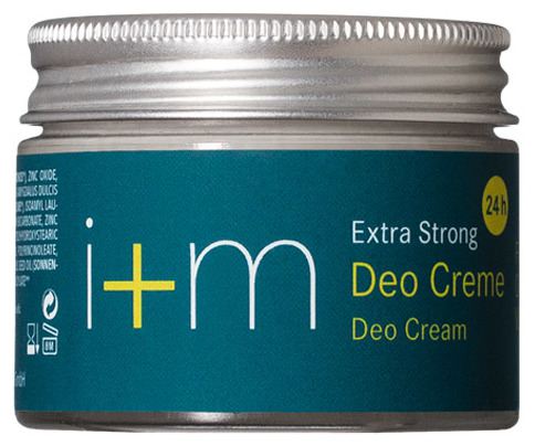 i+m Naturkosmetik Berlin Extra Strong Cream Deodorant for Sports Activity 30 ml