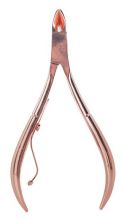 Curved Pliers Pink Bronze point fine tip 9mm 10.2 cm