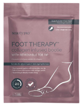 Foot Therapy Collagen Infused Bootie with removable toe 17 gr