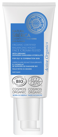 Natura Siberica Balancing Facial Night Cream 50 ml