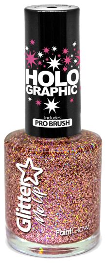 PaintGlow Holographic Glitter Nail Paint