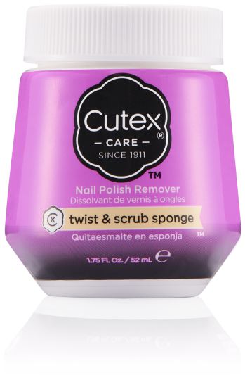 Cutex Sponge Polish Remover Twist & Scrub 52 ml