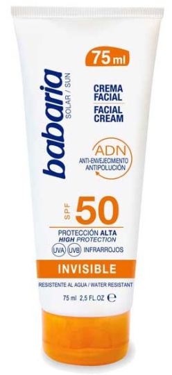 Babaria Solar Facial Invisible Fp50 of 75 ml