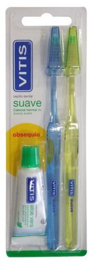 Vitis Soft Toothbrush Double Set