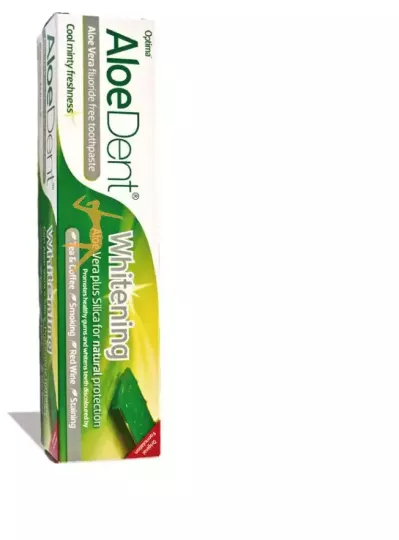 Optima Naturals Whitening Dentifrico Aloe Vera 100 ml