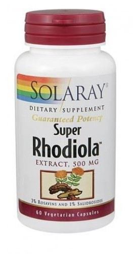 Solaray Super Rhodiola 60 Capsules