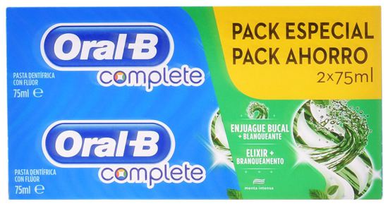 Oral-B Toothpaste + Whitening Pack 2 in 1 2x75 ml