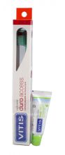Vitis Access Pack Adult Hard Toothbrush + Apple 15 Ml