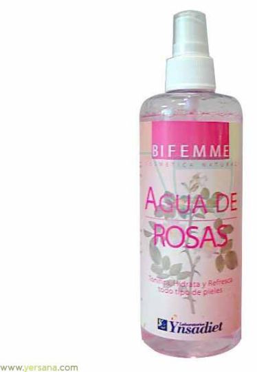 Ynsadiet Agua De Rosas 300Ml. Biofemme
