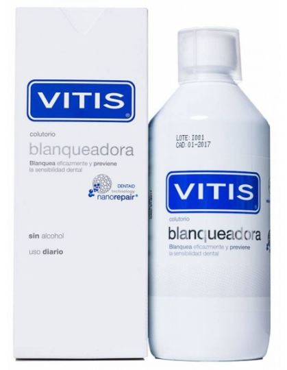 Vitis Whitening Mouthwash S / Alc 500Ml