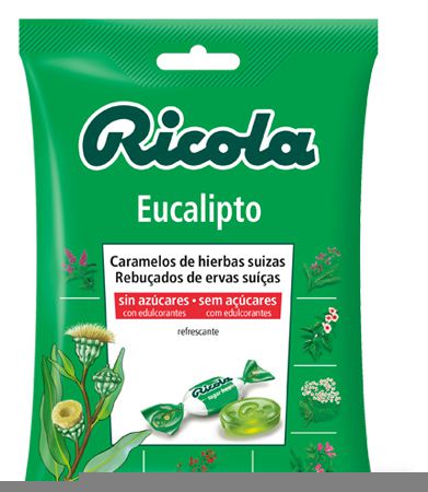 Ricola Bag without sugar Eucalyptus 70 gr