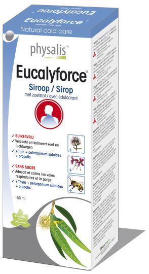 Physalis Eucalyforte Sugar Free Syrup 150 ml