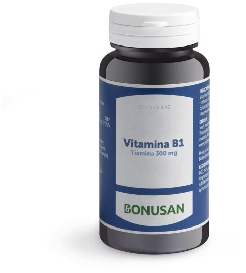 Bonusan Vitamin B1 Thiamine 300 mg 60 Capsules
