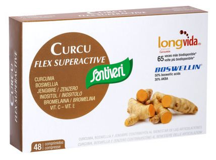 Santiveri Curcu Flex Superactive 48 Tablets