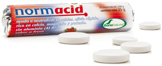 Soria Natural Normacid 20 Tablets