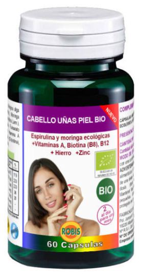 Robis Hair Nails Skin Bio 60 Capsules