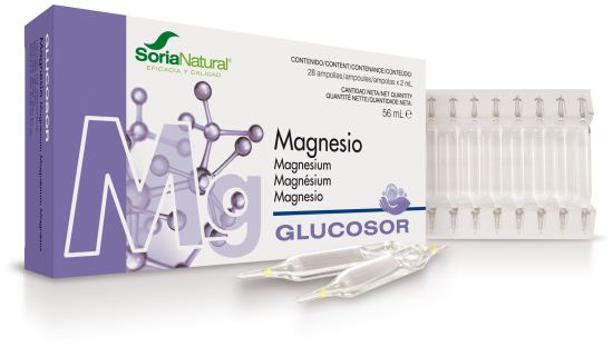 Soria Natural Glucosor Magnesium 28 Vials x 2 ml