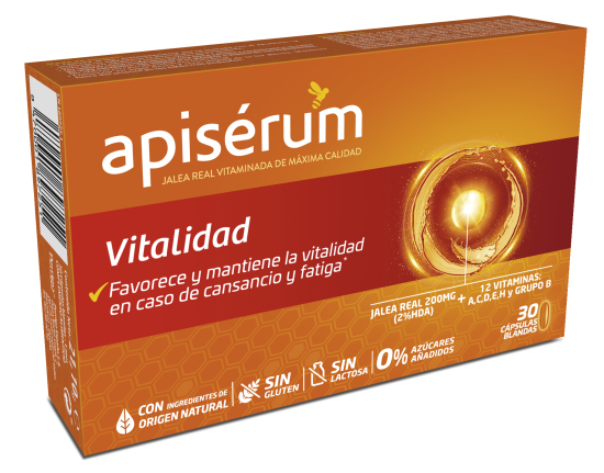Apis&eacute;rum Apiserum Vitality 30 Capsules