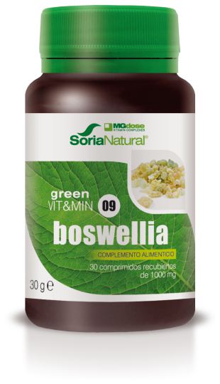 Soria Natural Boswelia Mgdose 30 Tablets