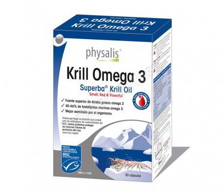 Physalis Omega-3 Krill 30 Capsules