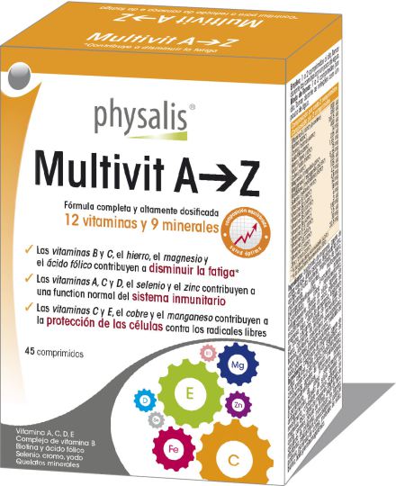 Physalis Multivit.A - Z 45 Tablets
