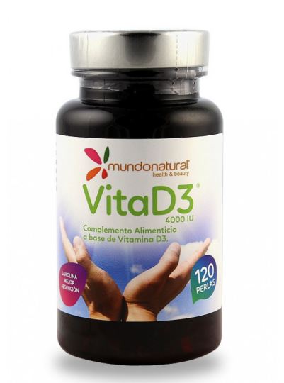 Mundo Natural VITA D3 4000UI 120 Pearls