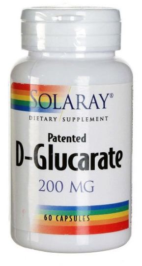 Solaray D-Glucarate Calcium 400 mg 60 Capsules
