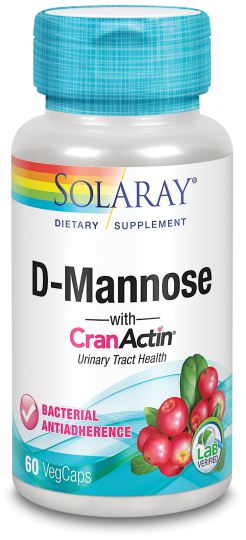 Solaray D-Manose Cranactin 60 Capsules