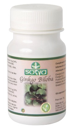 Sotya Ginkgo Biloba 100 Tablets