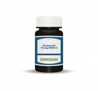 Bonusan Vitamin D3 75 Mcg / 3000 IU 60 Gel Capsules