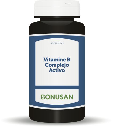 Bonusan Vitamin B Active Complex 60 Vegetarian Capsules