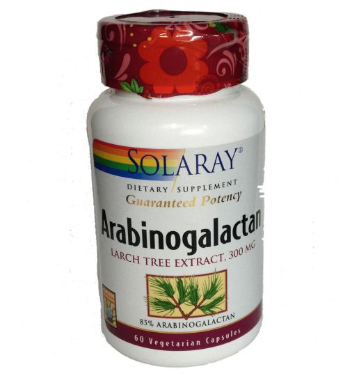 Solaray Arabinogalactane 60 Capsules