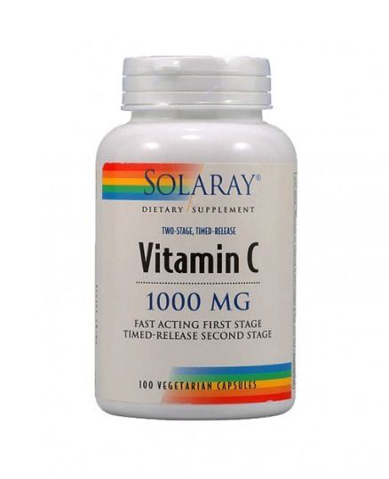 Solaray Small Vitamin C 1000 mg A/R 30 Tablets