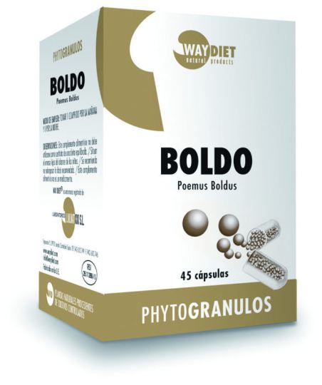 Waydiet Boldo Phytogranulos 45 Capsules