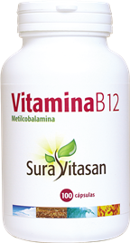 Sura Vitasan Vitamin B12 Methylcobalamin 500 mcg 100 Capsules