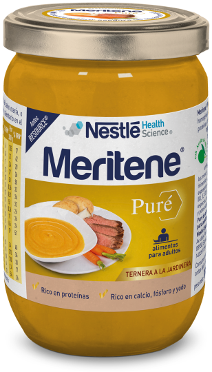 Meritene Beef Puree in the Garden Jar 300 gr