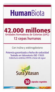 Sura Vitasan Human Biota 30 Capsules