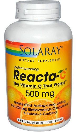 Solaray Reacta-C Ester C 60 Capsules