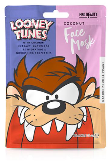 Mad Beauty Looney Tunes Taz Facial Mask 12 units