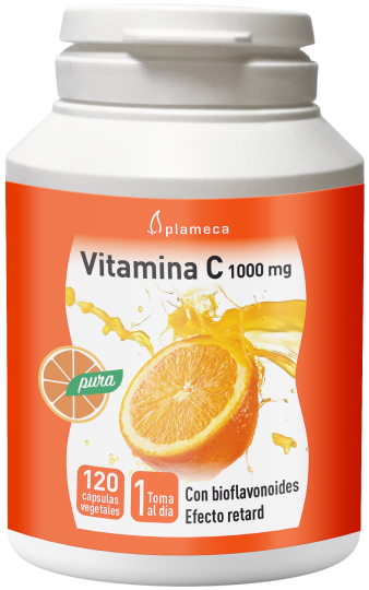 Plameca Vitamina c pura 1000 mg 120 c&aacute;psulas vegetales