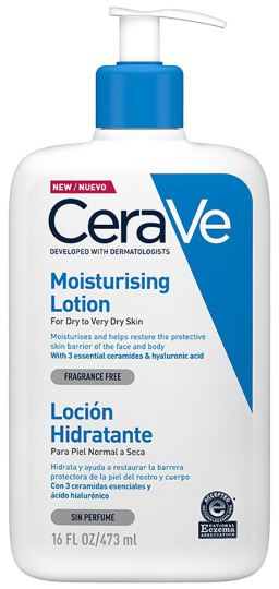 Cerave Loci&oacute;n hidratante para pieles normales a secas