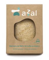 Manopla ba&ntilde;o luffa ecol&oacute;gica ovalada